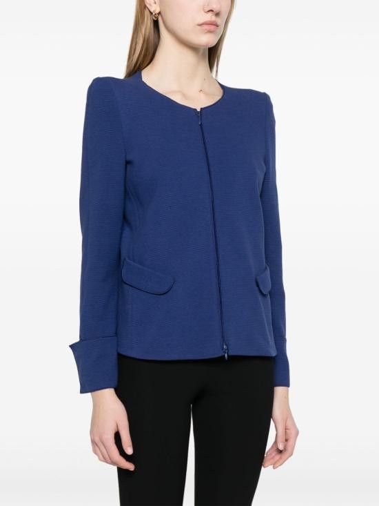 Emporio Armani EMPORIO ARMANI Women Jackets EW001517 AF12364UB089 Blue Size M / US 6-8 / IT 42-44 - 2 Thumbnail