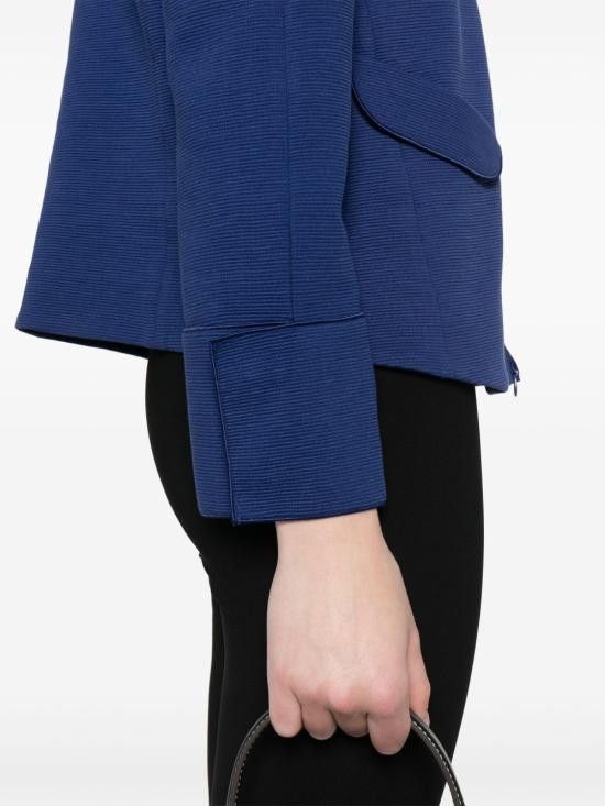 Emporio Armani EMPORIO ARMANI Women Jackets EW001517 AF12364UB089 Blue Size M / US 6-8 / IT 42-44 - 4 Thumbnail