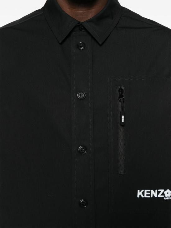 Kenzo KENZO Men Long Tops FF55CH504 9LP99 Black Size US M / EU 48-50 / 2 - 2 Thumbnail