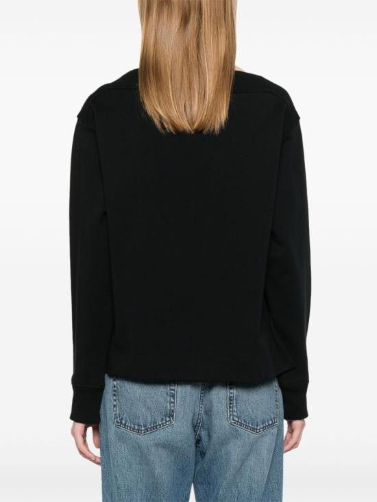 Emporio Armani EMPORIO ARMANI Women Hoodies EW000889 AF12538UC001 Black Size M / US 6-8 / IT 42-44 - 5 Thumbnail