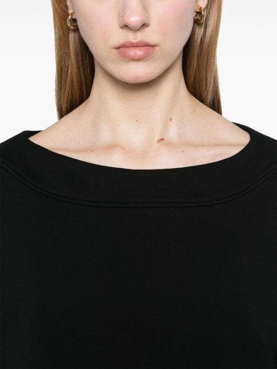 Emporio Armani EMPORIO ARMANI Women Hoodies EW000889 AF12538UC001 Black Size M / US 6-8 / IT 42-44 - 2 Thumbnail