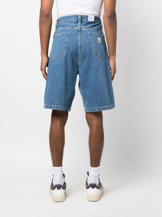 Carhartt Wip CARHARTT WIP Men Shorts I030469 0160 Blue Size US 29 - 4 Thumbnail