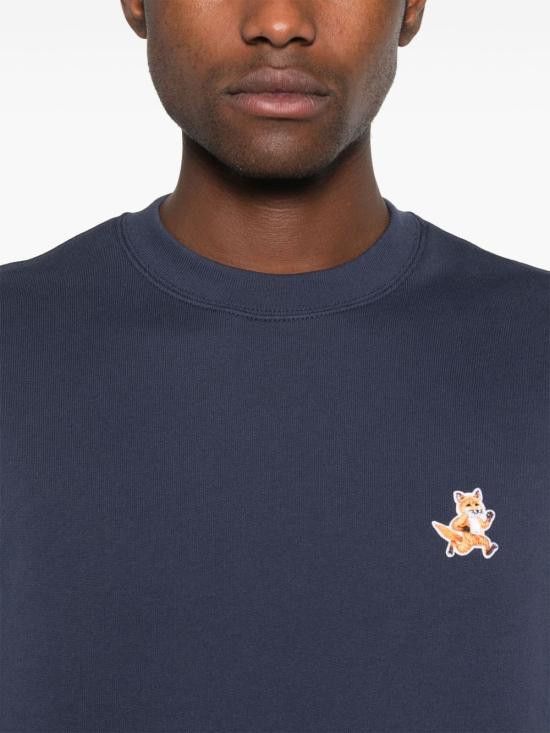 Maison Kitsune MAISON KITSUNE Men Hoodies MM00313 KM0321P476 Blue Size US M / EU 48-50 / 2 - 5 Thumbnail