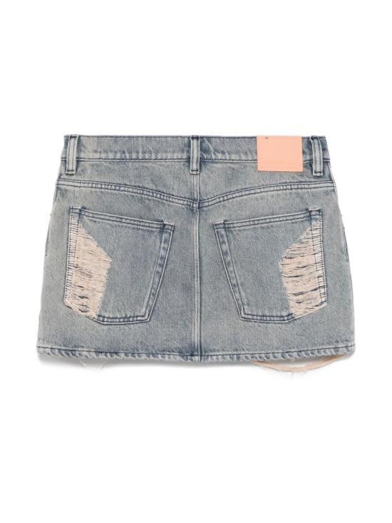Acne Studios ACNE STUDIOS Women Mid Skirts AF0510 AUZ Blue Size 27" / US 4 / IT 40 - 2 Thumbnail