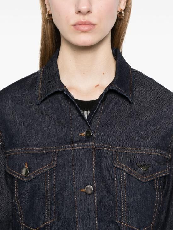 Emporio Armani EMPORIO ARMANI Women Jackets 8N2B82 2DG5Z0941 Blue Size XL / US 12-14 / IT 48-50 - 3 Thumbnail