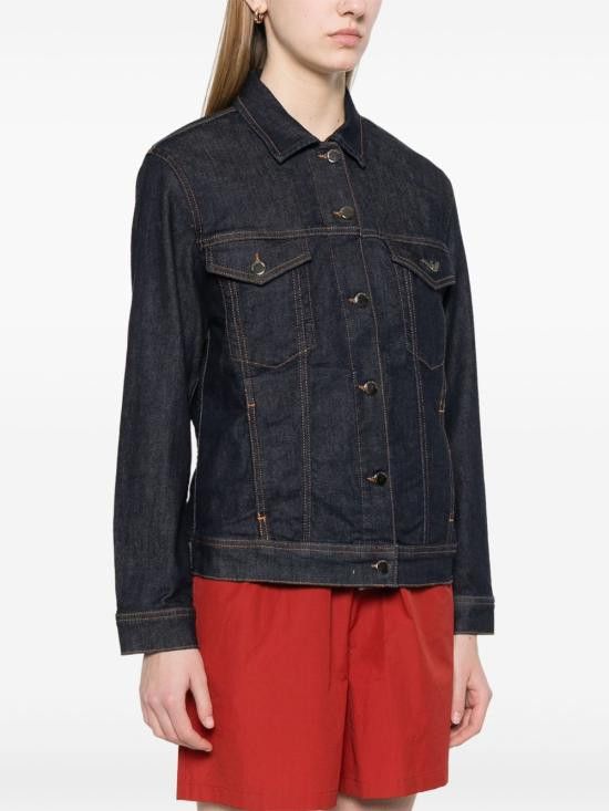 Emporio Armani EMPORIO ARMANI Women Jackets 8N2B82 2DG5Z0941 Blue Size XL / US 12-14 / IT 48-50 - 4 Thumbnail