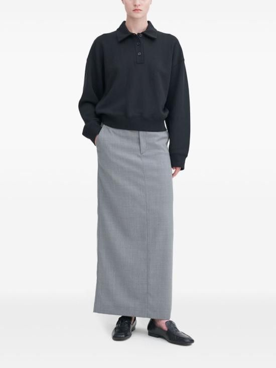 Filippa K FILIPPA K Women Polo Shirts 31369 1433 Black Size M / US 6-8 / IT 42-44 - 3 Thumbnail