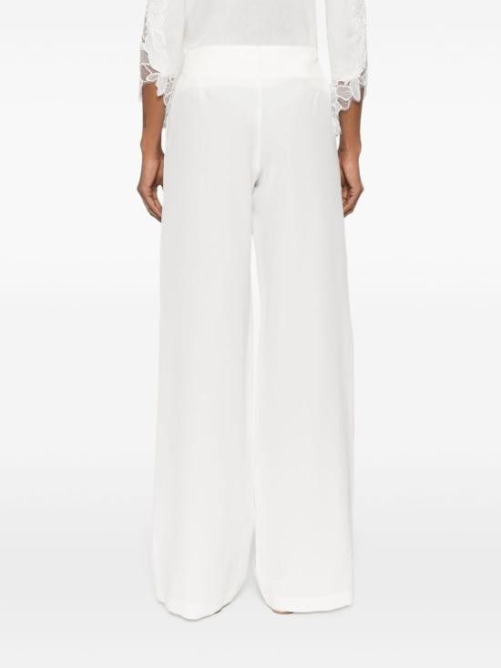 Ermanno Scervino ERMANNO SCERVINO Women Straight Pants D462P701 VKX10602 White Size 27" / US 4 / IT 40 - 3 Thumbnail