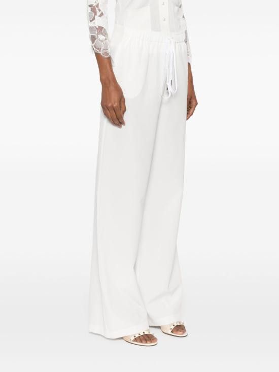Ermanno Scervino ERMANNO SCERVINO Women Straight Pants D462P701 VKX10602 White Size 27" / US 4 / IT 40 - 5 Thumbnail