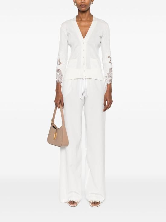 Ermanno Scervino ERMANNO SCERVINO Women Straight Pants D462P701 VKX10602 White Size 27" / US 4 / IT 40 - 4 Thumbnail