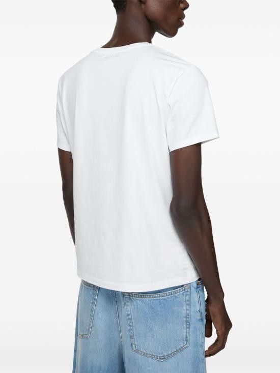 Acne Studios ACNE STUDIOS Men T-Shirts CL0309 183 White Size US M / EU 48-50 / 2 - 7 Thumbnail