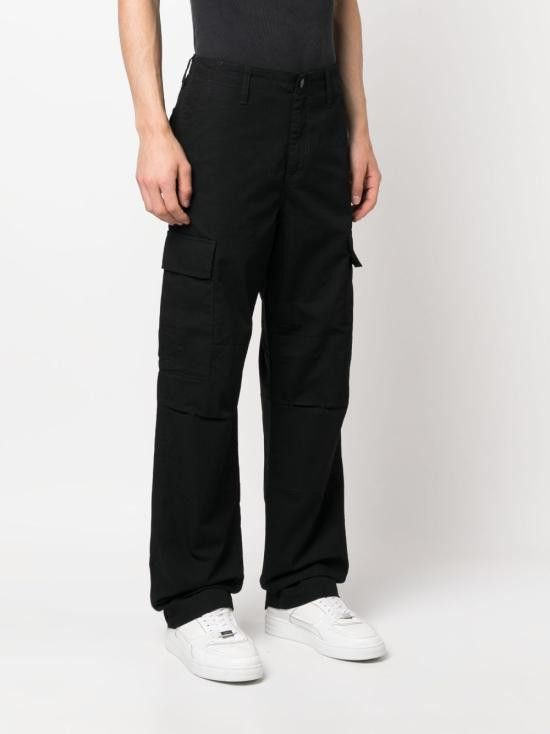 Carhartt Wip CARHARTT WIP Men Straight Pants I032467 890232 Black Size US 30 / EU 46 - 4 Thumbnail