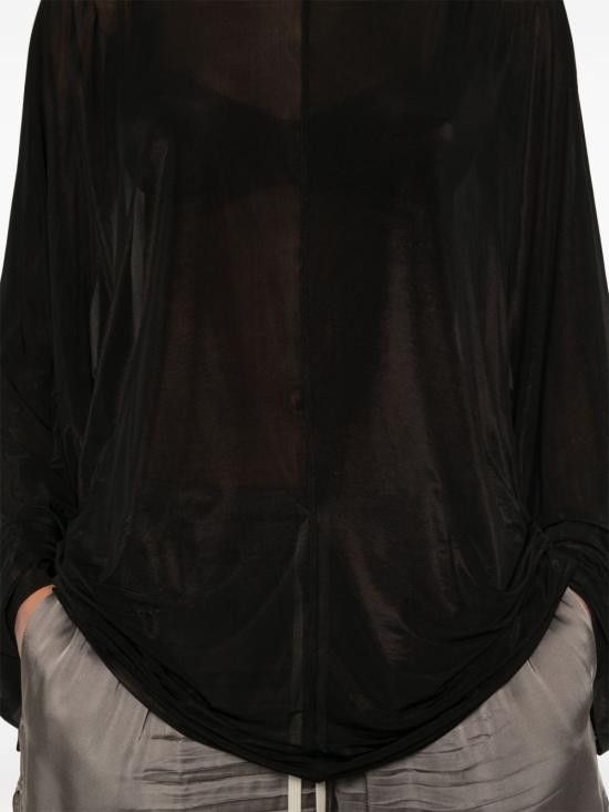 Rick Owens RICK OWENS Women Sweater RO01E7285 BZ09 Black Size ONE SIZE - 2 Thumbnail