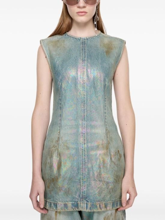 Acne Studios ACNE STUDIOS Women Short Skirts A20780 AUZ Blue Size M / US 6-8 / IT 42-44 - 2 Thumbnail