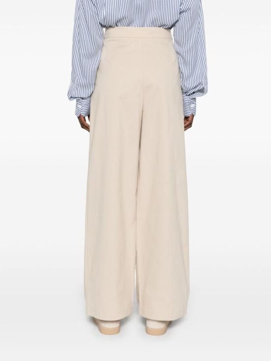 Emporio Armani EMPORIO ARMANI Women Straight Pants EW000760 AF12440U6151 Beige Size 28" / US 6 / IT 42 - 5 Thumbnail