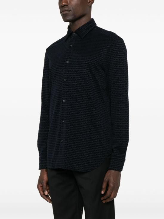 Emporio Armani EMPORIO ARMANI Men Long Tops EM001537 AF10017FB229 Blue Size US L / EU 52-54 / 3 - 2 Thumbnail