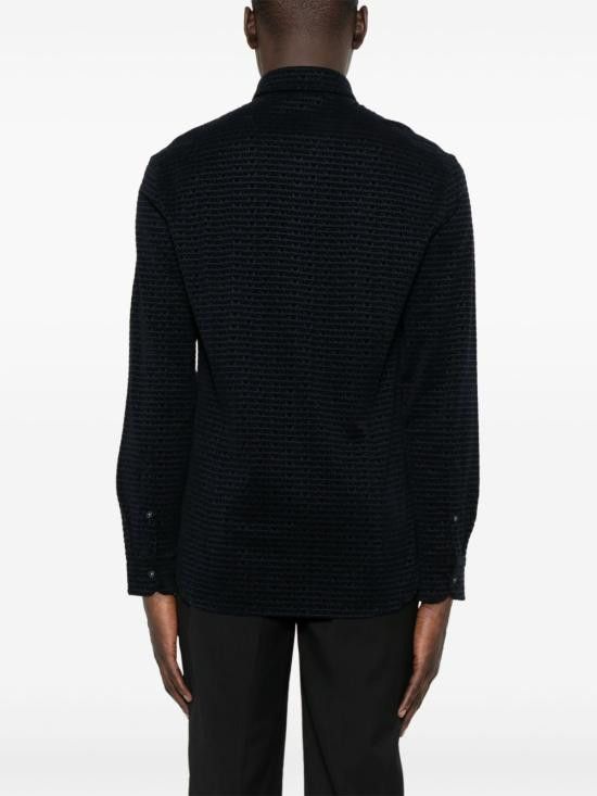 Emporio Armani EMPORIO ARMANI Men Long Tops EM001537 AF10017FB229 Blue Size US XXL / EU 58 / 5 - 5 Thumbnail