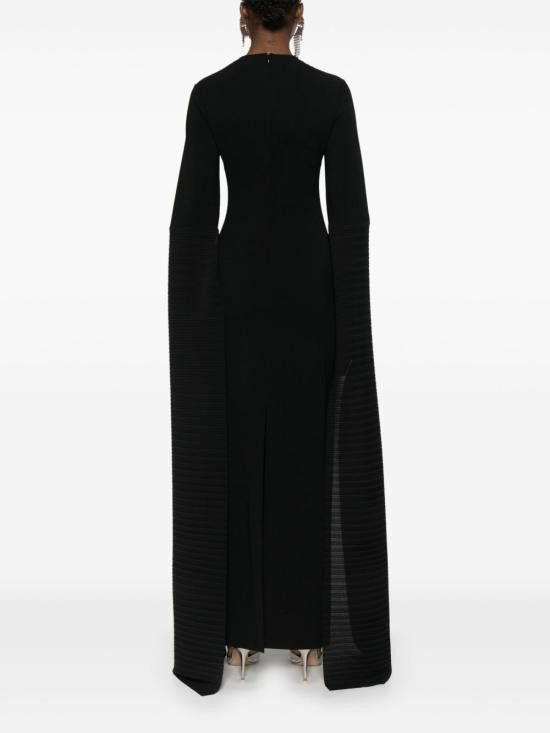 Solace London SOLACE LONDON Women Long Skirts OS43012 BLACK Black Size S / US 4 / IT 40 - 2 Thumbnail