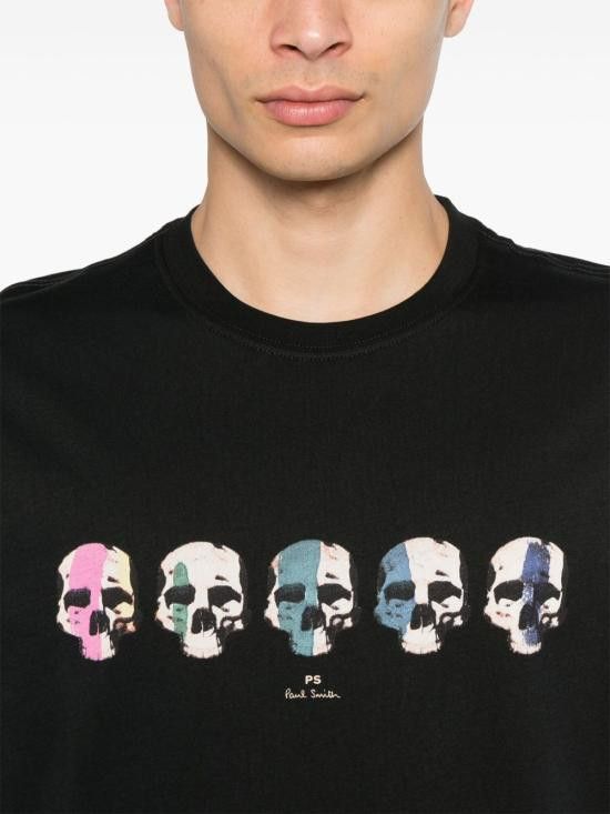 Paul Smith PAUL SMITH Men T-Shirts M2R011R PP512979 Black Size US L / EU 52-54 / 3 - 3 Thumbnail