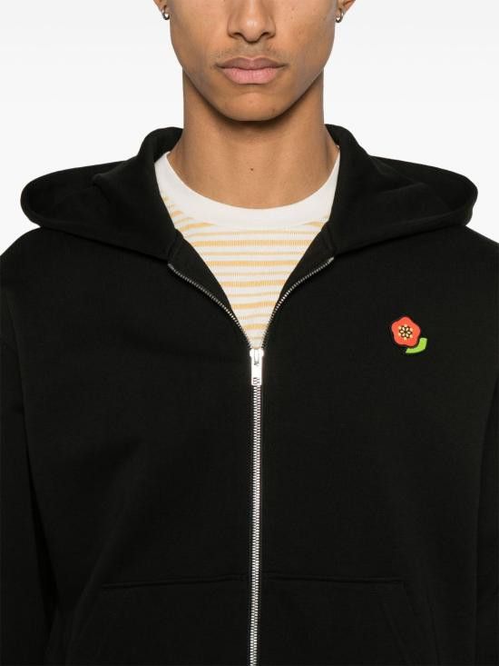 Kenzo KENZO Women Hoodies FF55SW266 4MF99J Black Size S / US 4 / IT 40 - 4 Thumbnail