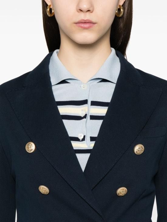 Circolo 1901 CIRCOLO 1901 Women Jackets FD3382 447 Blue Size S / US 4 / IT 40 - 3 Thumbnail
