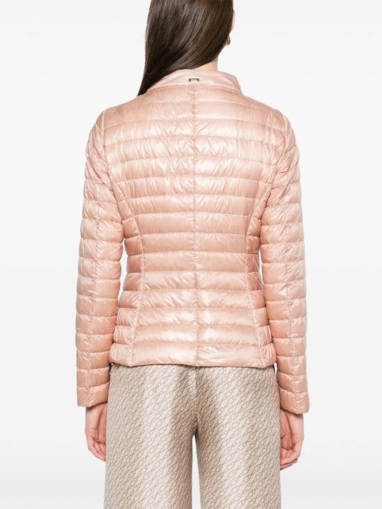 Herno HERNO Women Bubble Jackets PI0608DIC 12017Z4002 Pink Size L / US 10 / IT 46 - 3 Thumbnail