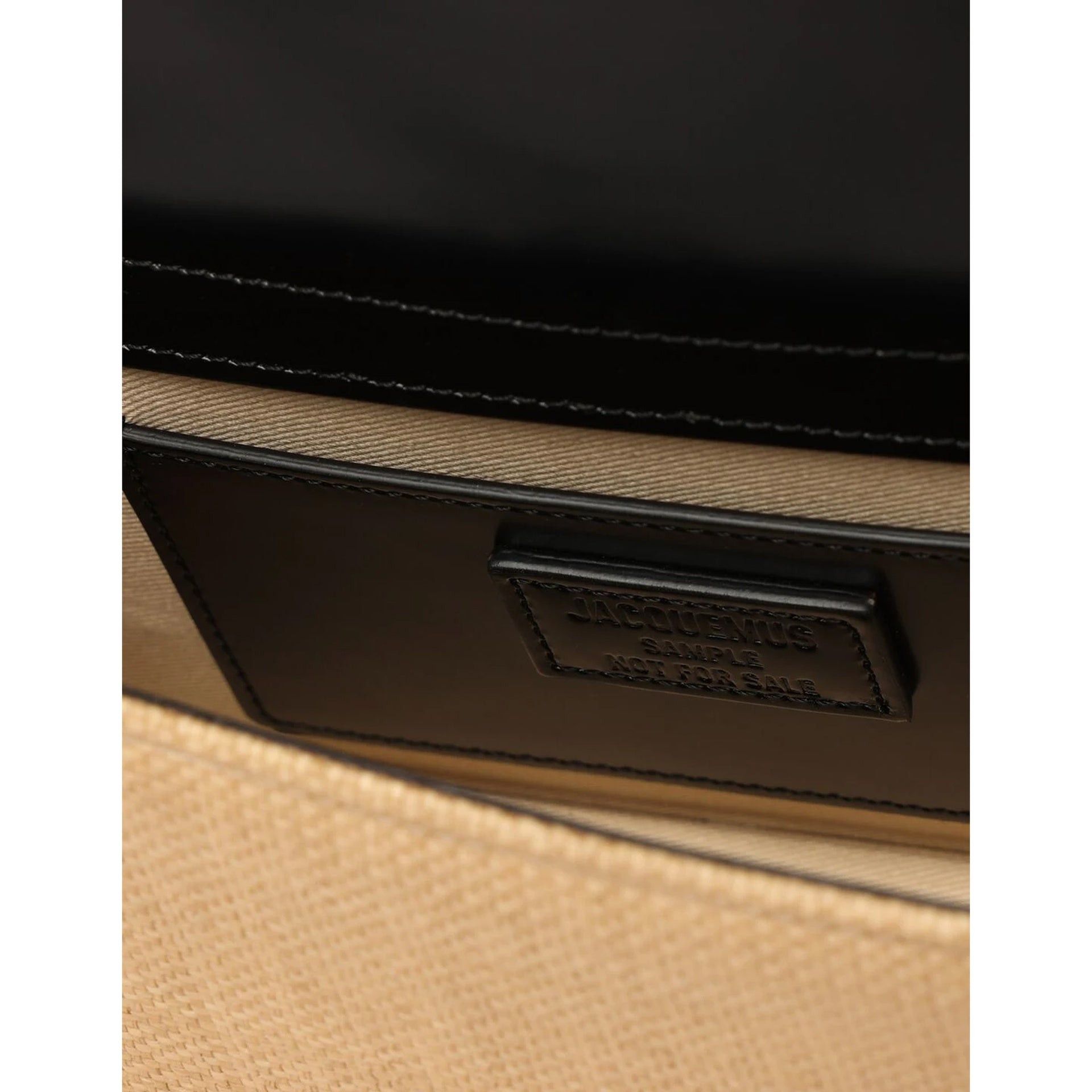 Jacquemus Jacquemus Le Grand Bambino Raffia Bag Size ONE SIZE - 5 Thumbnail
