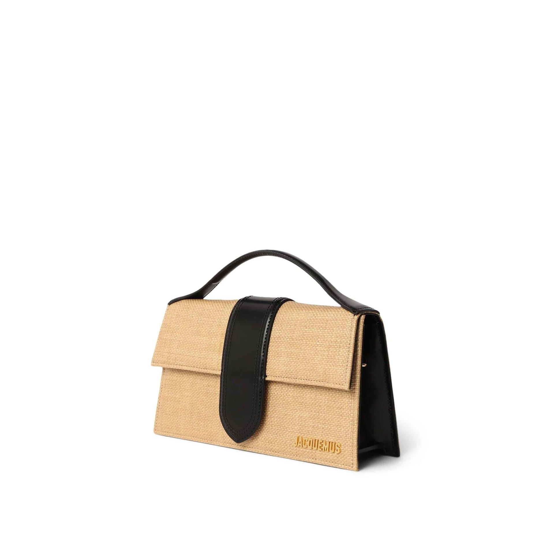 Jacquemus Jacquemus Le Grand Bambino Raffia Bag Size ONE SIZE - 2 Thumbnail
