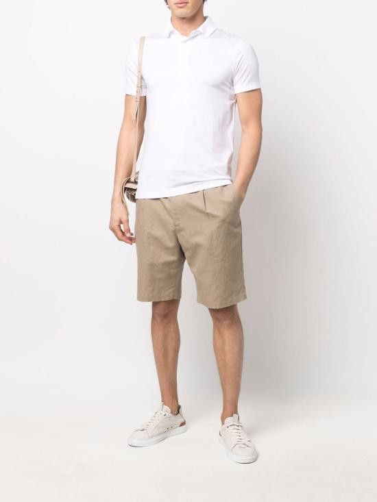 Emporio Armani EMPORIO ARMANI Men Polo Shirts 8N1F98 1JUVZ0100 White Size US L / EU 52-54 / 3 - 3 Thumbnail