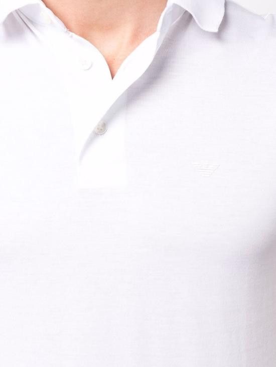 Emporio Armani EMPORIO ARMANI Men Polo Shirts 8N1F98 1JUVZ0100 White Size US XXL / EU 58 / 5 - 4 Thumbnail