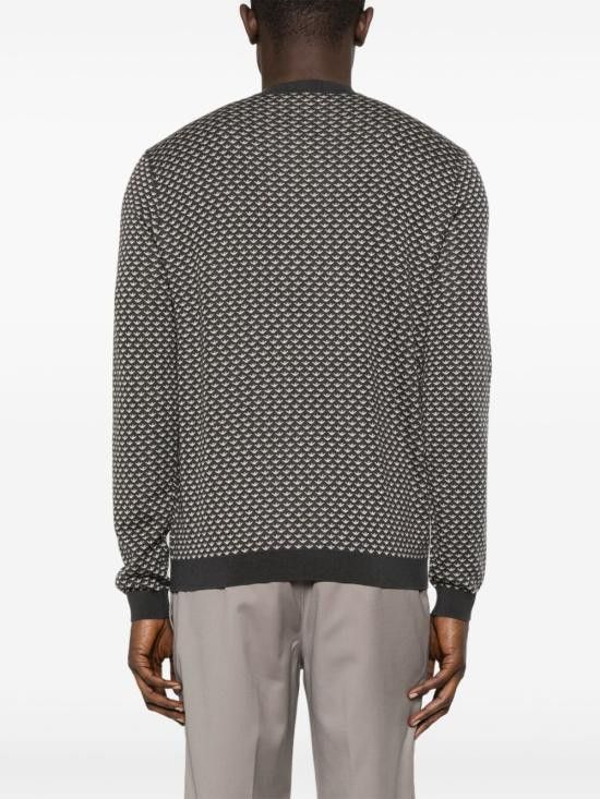 Emporio Armani EMPORIO ARMANI Men Sweater EM001556 AF14718F8045 Black Size US XL / EU 56 / 4 - 2 Thumbnail
