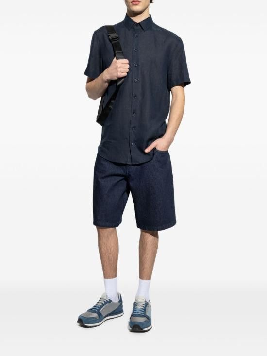 Emporio Armani EMPORIO ARMANI Men Shorts EM001723 AF13269MB001 Blue Size US 44 / EU 60 - 3 Thumbnail