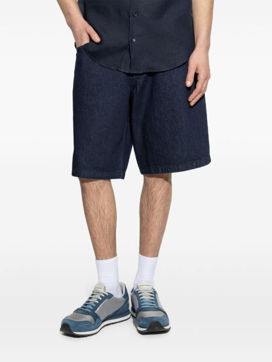 Emporio Armani EMPORIO ARMANI Men Shorts EM001723 AF13269MB001 Blue Size US 44 / EU 60 - 5 Thumbnail