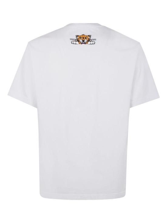 Kenzo KENZO Men T-Shirts FF55TS533 4SG02 White Size US M / EU 48-50 / 2 - 4 Thumbnail