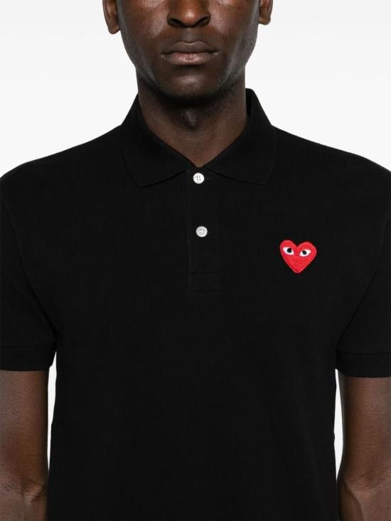 Comme des Garcons COMME DES GARCONS Men Polo Shirts AXT006 1 Black Size US L / EU 52-54 / 3 - 3 Thumbnail