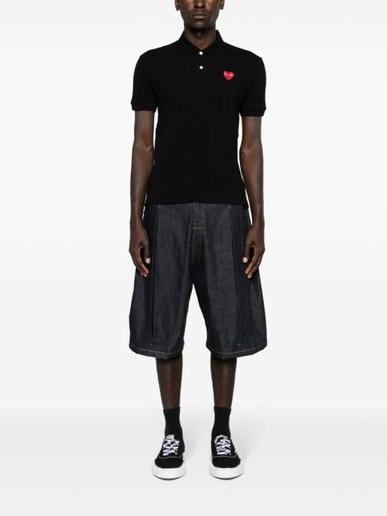 Comme des Garcons COMME DES GARCONS Men Polo Shirts AXT006 1 Black Size US S / EU 44-46 / 1 - 5 Thumbnail