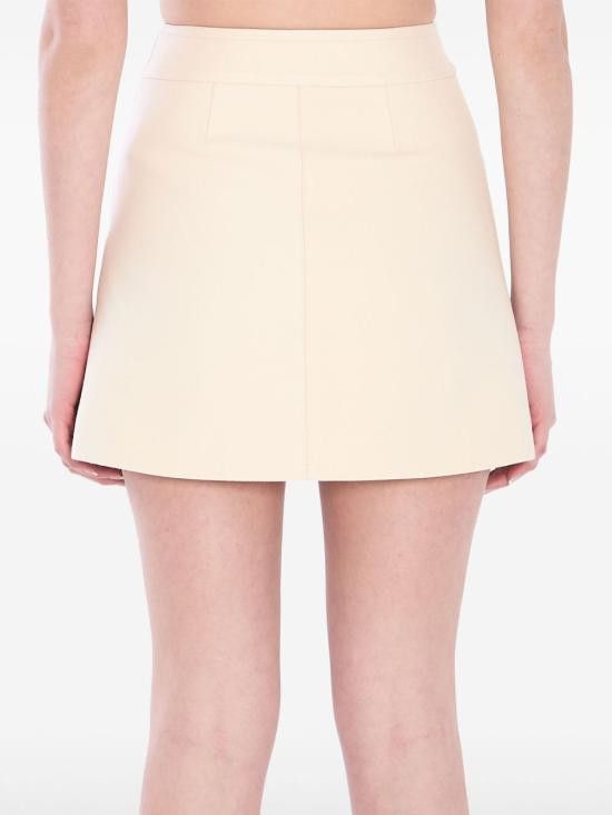 Celine CELINE Women Mid Skirts 2J8330794 12CR Beige Size 27" / US 4 / IT 40 - 3 Thumbnail