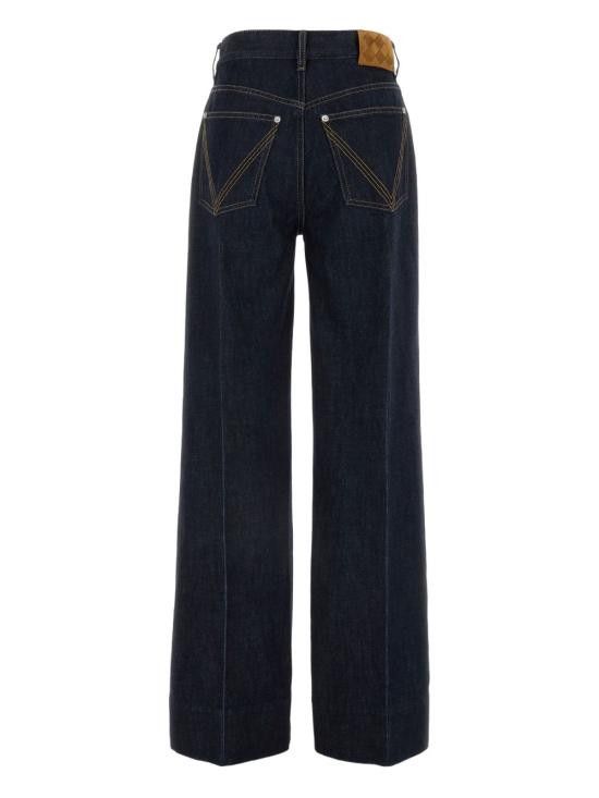 Bottega Veneta BOTTEGA VENETA Women Denim Pants 813509 V0W204245 Blue Size 27" / US 4 / IT 40 - 2 Thumbnail