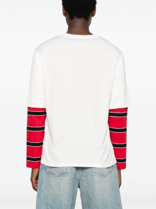 CELINE Men T-Shirts RX077671Q FZT4 White