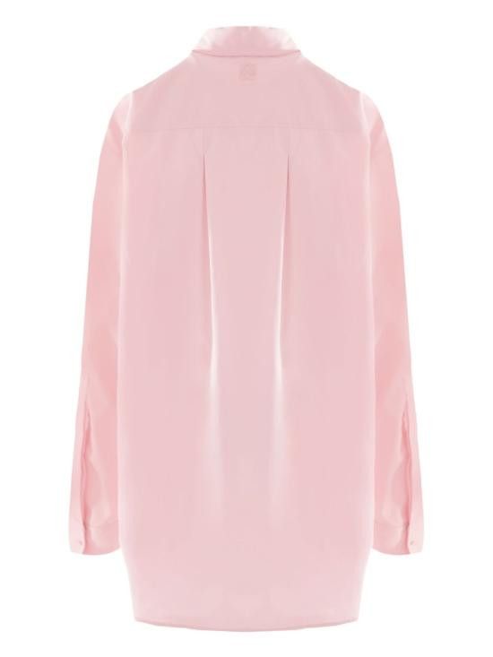 Loewe LOEWE Women Shirts S359Y05XCV 7140 Pink Size XS / US 0-2 / IT 36-38 - 4 Thumbnail