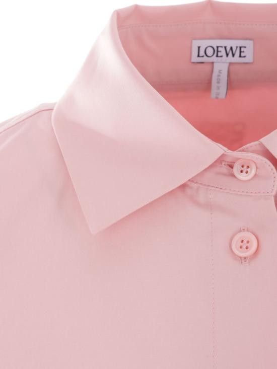 Loewe LOEWE Women Shirts S359Y05XCV 7140 Pink Size XS / US 0-2 / IT 36-38 - 3 Thumbnail