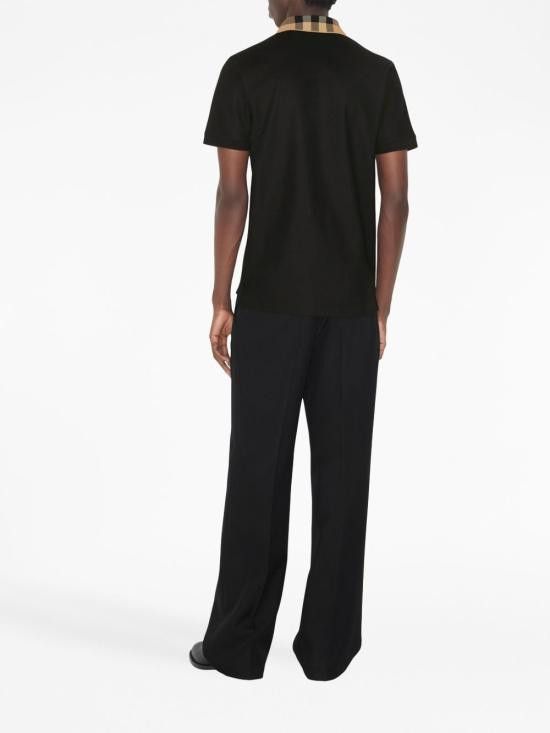 Burberry BURBERRY Men Polo Shirts 8071620 A1189 Black Size US S / EU 44-46 / 1 - 3 Thumbnail