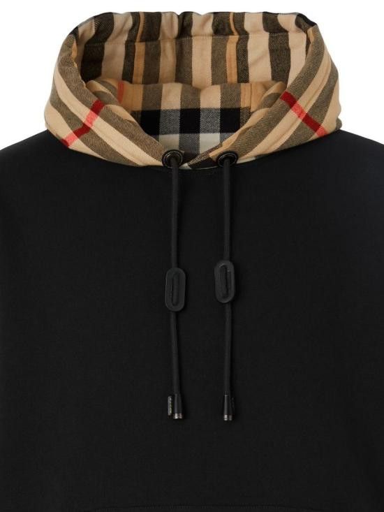 Burberry BURBERRY Women Hoodies 8058117 A1189 Black Size M / US 6-8 / IT 42-44 - 3 Thumbnail