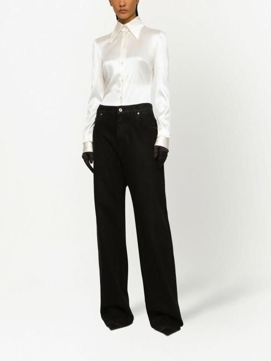 Dolce & Gabbana DOLCE & GABBANA Women Denim Pants FTCGND G8GZ9S9001 Black Size 27" / US 4 / IT 40 - 2 Thumbnail