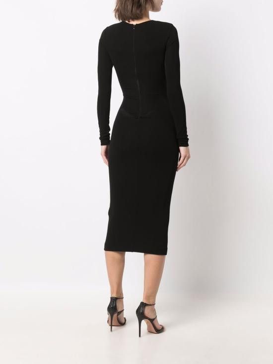 Dsquared2 DSQUARED2 Women Long Skirts S75CV0572 S22679900 Black Size XS / US 0-2 / IT 36-38 - 7 Thumbnail