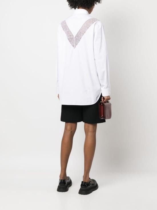 Burberry BURBERRY Women Shirts 8071316 A1462 White Size XS / US 0-2 / IT 36-38 - 5 Thumbnail