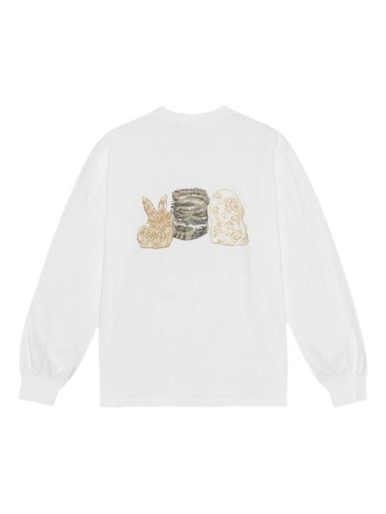 Ganni GANNI Women Hoodies T4275 151 White Size M / US 6-8 / IT 42-44 - 4 Thumbnail