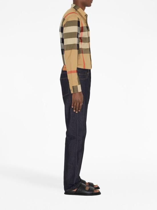 Burberry BURBERRY Men Long Tops 8071445 A7028 Beige Size US S / EU 44-46 / 1 - 2 Thumbnail