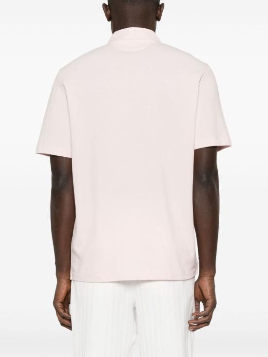Brunello Cucinelli BRUNELLO CUCINELLI Men Polo Shirts ME8543936 C2399 Pink Size US L / EU 52-54 / 3 - 2 Thumbnail