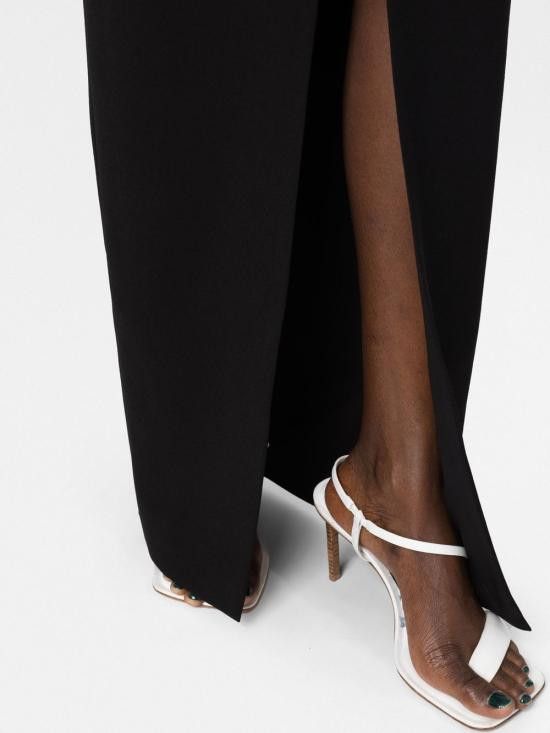 Monot MONOT Women Long Skirts PF22811 BLACK Black Size M / US 6-8 / IT 42-44 - 5 Thumbnail